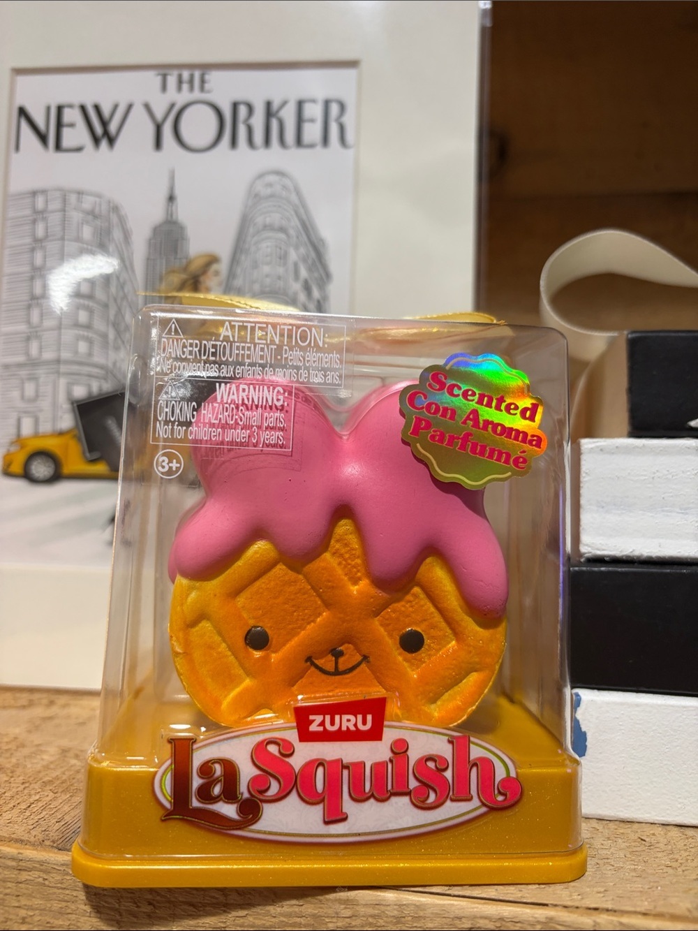 ZURU LaSquish Scented Pineapple Squishy - Yellow & Pink
